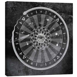 Canvas print Heliocentric