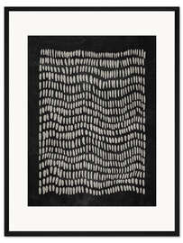 Gerahmter Kunstdruck Abstrakte Geometrie