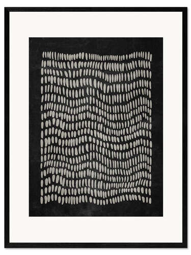 Gerahmter Kunstdruck Abstrakte Geometrie