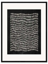 Ingelijste kunstdruk Abstract Geometry