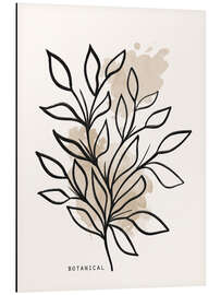 Magnettafel Minimalistische Botanik