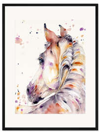 Gerahmter Kunstdruck Stärke und Weichheit - Sillier Than Sally