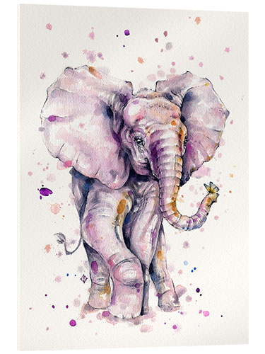 Cuadro de metacrilato Elephant Love