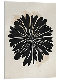 Gallery print Abstract black flower