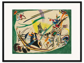 Gerahmter Kunstdruck Studie zu Grüner Rand, 1919