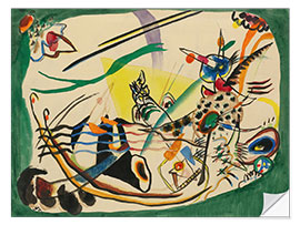 Wall sticker Study for Green Border, 1919