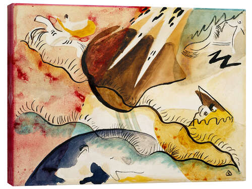 Canvas-taulu Rain Landscape, 1911