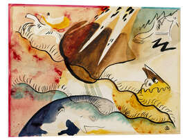 Foam board print Rain Landscape, 1911