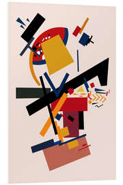 Foam board print Suprematism III