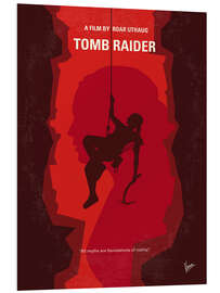 Hartschaumbild Tomb Raider