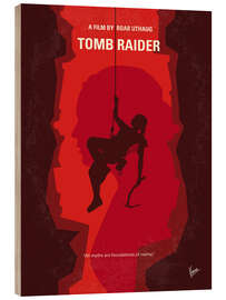 Holzbild Tomb Raider