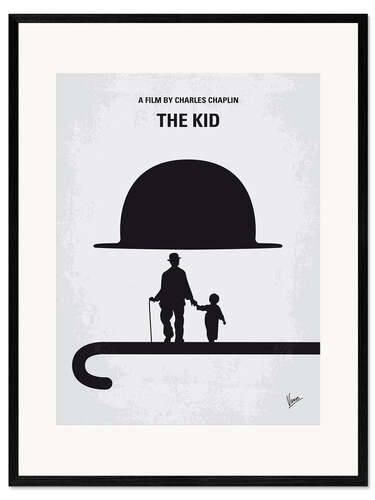 Impresión de arte enmarcada The Kid