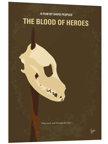 PVC print The Blood of Heroes