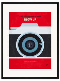 Gerahmter Kunstdruck Blow up