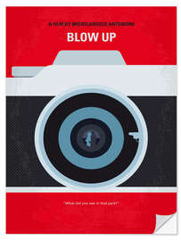 Selvklebende plakat Blow up