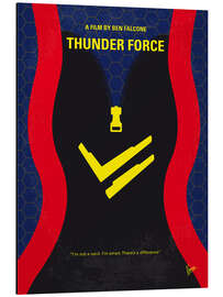 Aluminium print Thunder Force