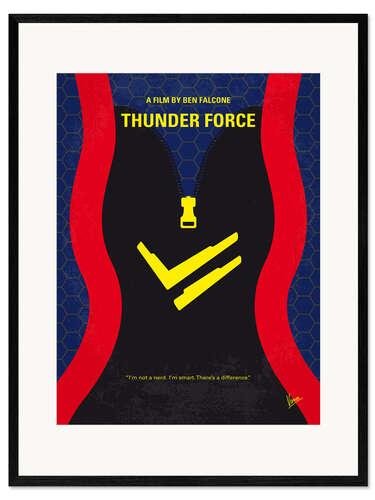 Framed art print Thunder Force