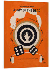 Aluminium print Army of the Dead