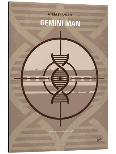 Stampa su alluminio Gemini Man