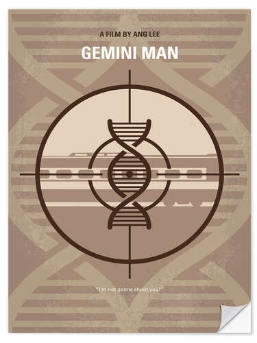 Vinilo para la pared Gemini Man