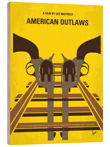 Holzbild American Outlaws