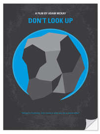 Selvklebende plakat Don't Look Up