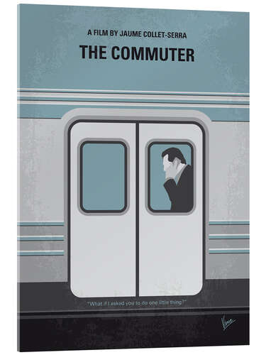 Acrylglas print The Commuter