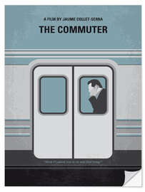 Selvklebende plakat The Commuter