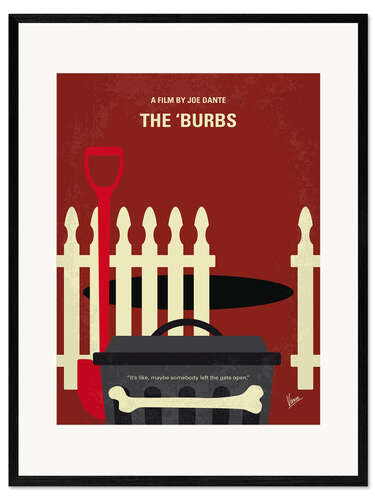 Gerahmter Kunstdruck The Burbs