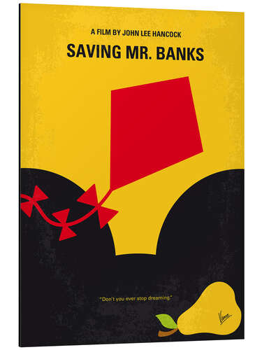 Aluminium print Saving Mr. Banks