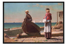 Gerahmter Kunstdruck Der Vater kommt