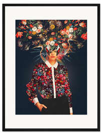 Gerahmter Kunstdruck Your head was full of colours that had no names