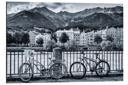 Aluminium print Innsbruck II