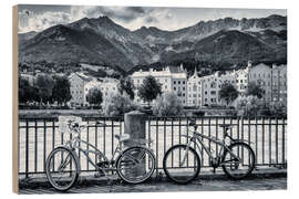 Hout print Innsbruck II