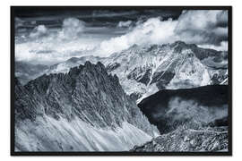 Gerahmter Kunstdruck Karwendel