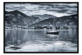 Gerahmter Kunstdruck Zellersee