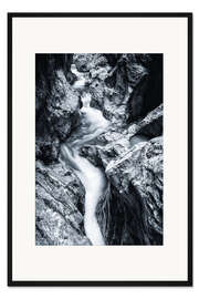 Gerahmter Kunstdruck Lichtensteinklamm