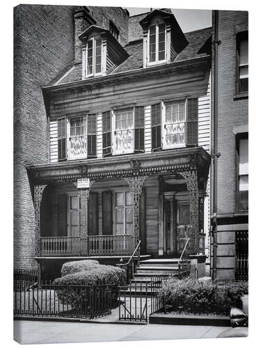 Leinwandbild Historisches New York: Das kleine Haus, 1933