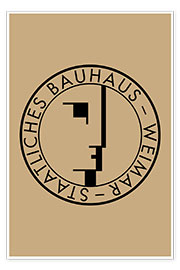 Wall print  Bauhaus Weimar - THE USUAL DESIGNERS