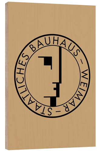 Holzbild Bauhaus Weimar