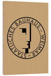 Holzbild Bauhaus Weimar