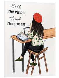 Cuadro de PVC Hold The Vision