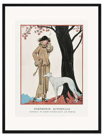 Gerahmter Kunstdruck Herbstsinfonie