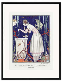 Gerahmter Kunstdruck Der atemberaubende kleine Fisch