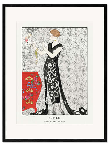 Framed art print Smoke