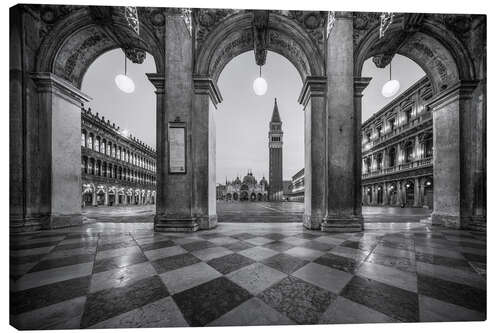 Canvas print St. Mark's Square in Venice