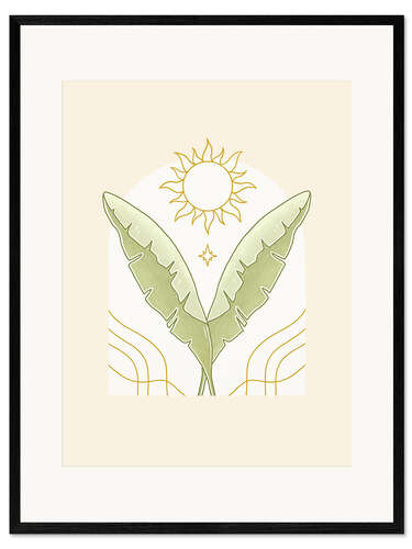 Framed art print Follow the Sun