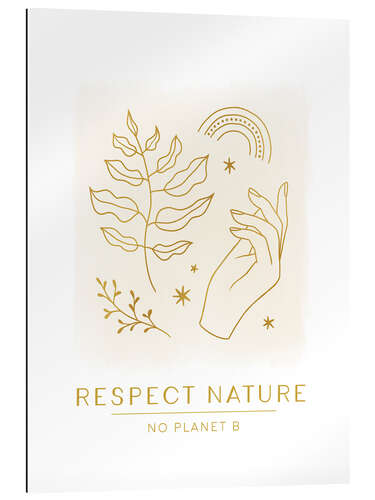 Gallery print Respect Nature