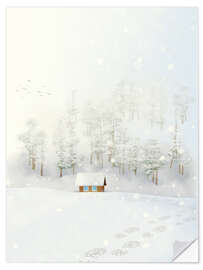 Wall sticker Snowy Day