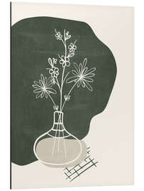 Magnettafel Blumen in einer Vase